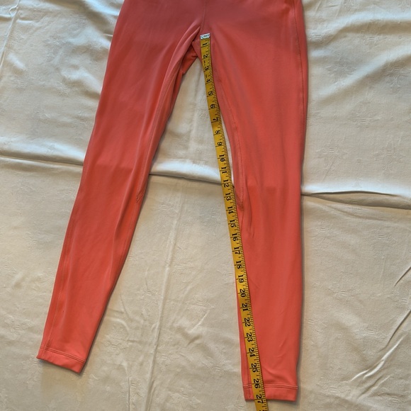 Lululemon Peach Colored Align High Rise Leggings Size 6 - Picture 7 of 9